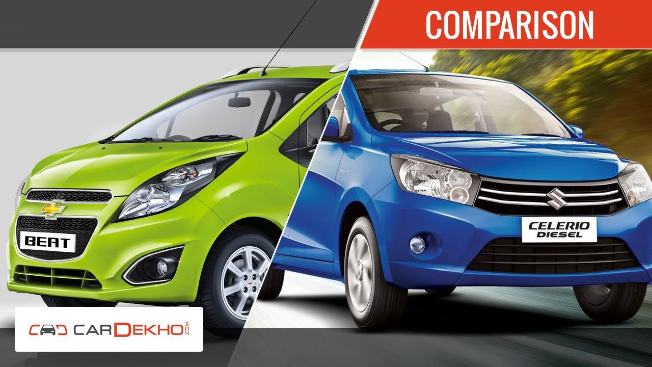 Chevrolet Beat Vs Maruti Suzuki Celerio Diesel | Comparison Video | CarDekho.com
