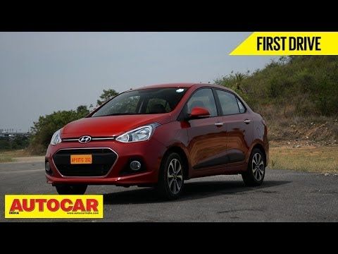 2014 Hyundai Xcent Compact Sedan | First Drive Video Review