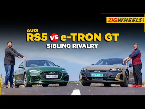 Audi e-tron GT vs Audi RS5 | Back To The Future!