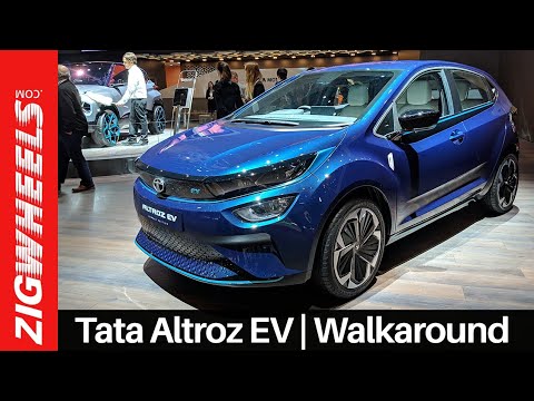 Tata Altroz EV Walkaround | Zero Emissions, 100 Expectations! | ZigWheels.com