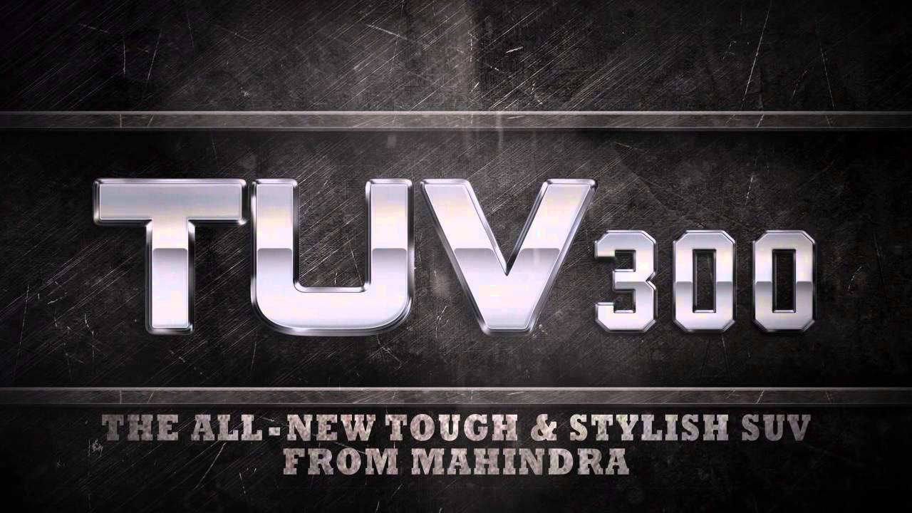 Mahindra TUV300 Logo & Vehicle Sketch Reveal Video