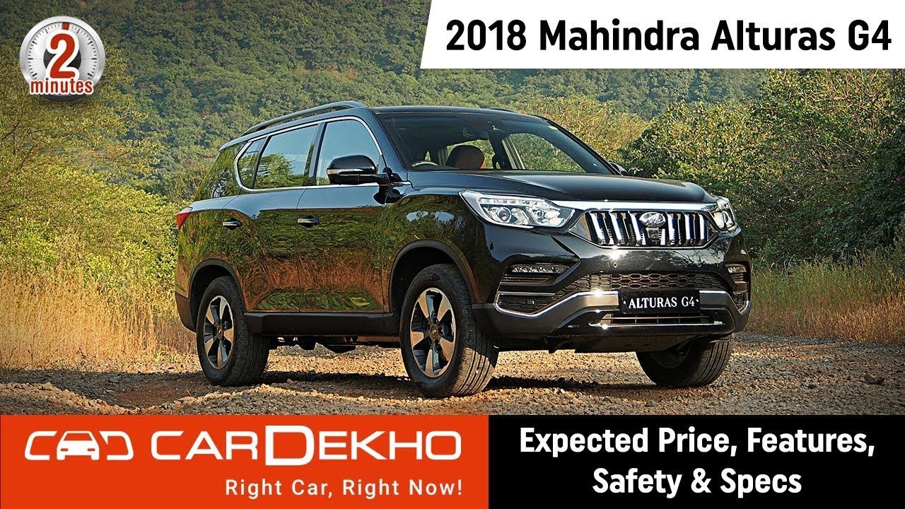 2018 Mahindra Alturas G4 | Expected Price, Features, Safety & Specs | #In2Mins