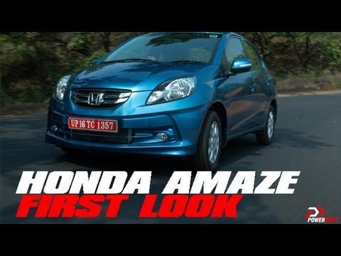 Honda Amaze : First Look: PowerDrift