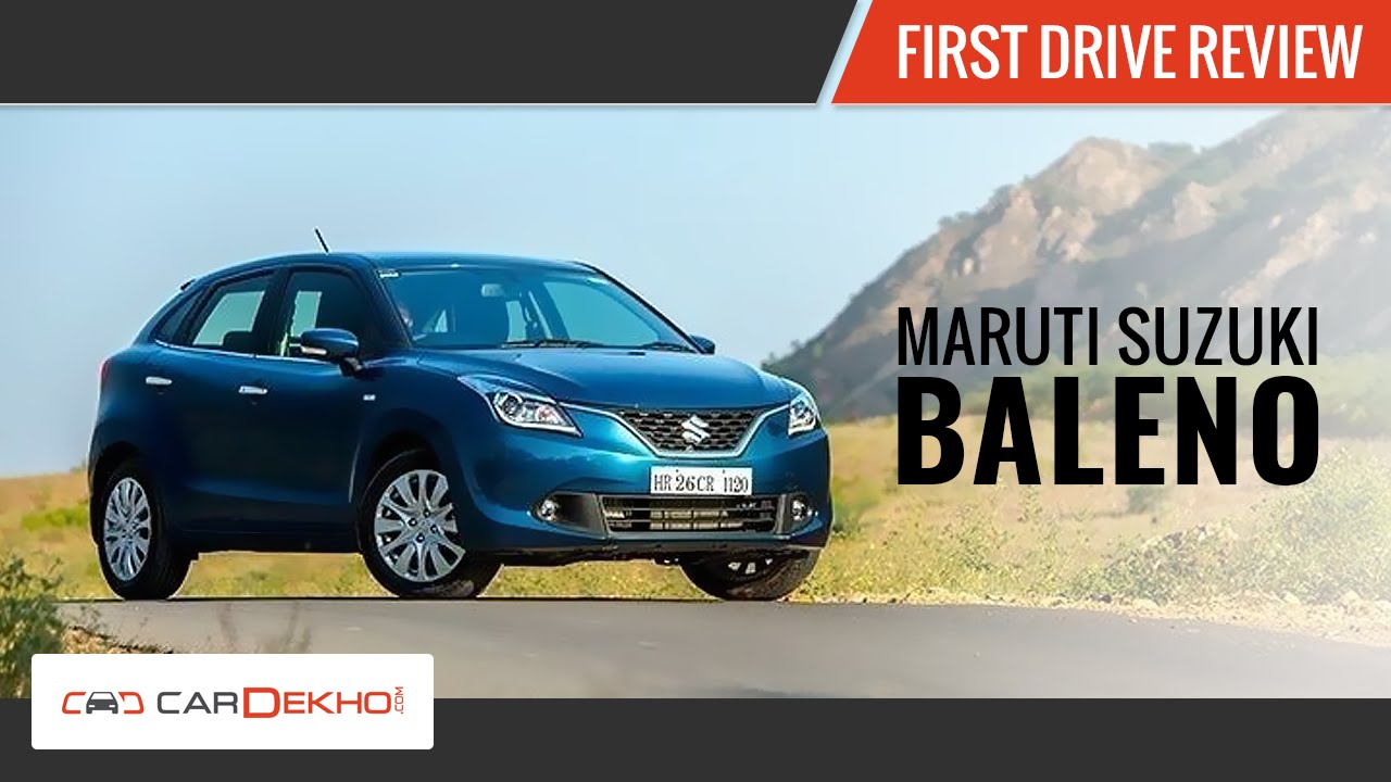 Maruti Baleno | First Drive | Cardekho.com
