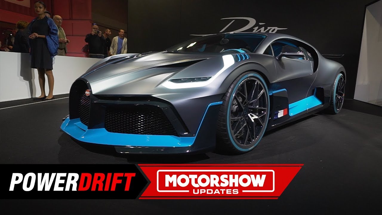 2018 Bugatti Divo : The Rs. 41 Crore hypercar : Paris Motorshow : PowerDrift
