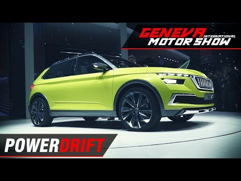 Skoda Vision X - CNG-Petrol-Electric hybrid compact SUV : Geneva Motor Show 2018 : PowerDrift