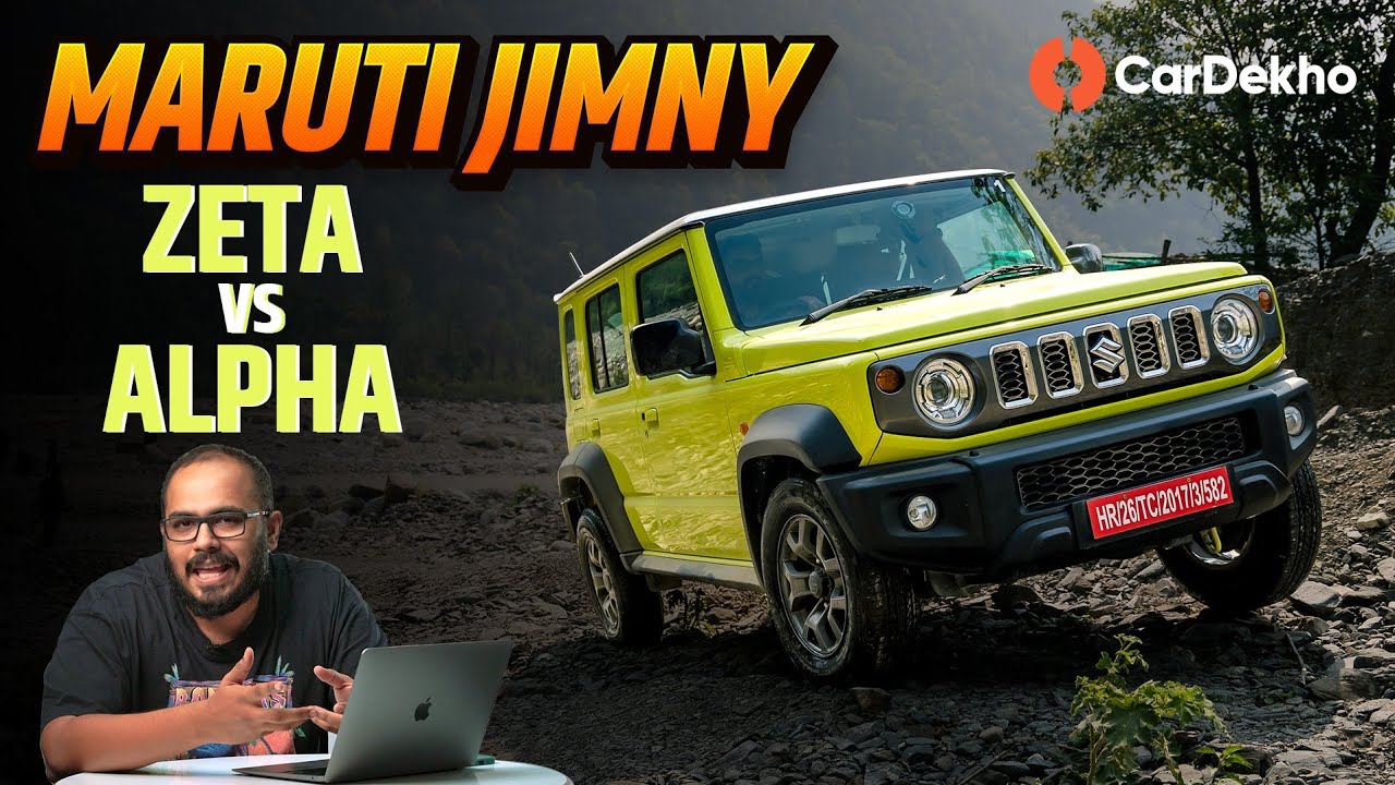 Maruti Jimny 2023 India Variants Explained: Zeta vs Alpha | Rs 12.74 lakh Onwards! 