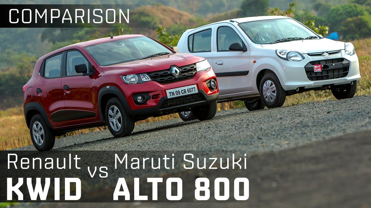 Maruti Suzuki Alto800 vs Renault Kwid :: Entry-level Hatchback Comparison :: ZigWheels