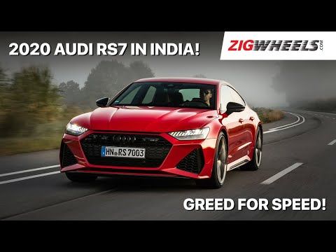 ZigFF: 2020 🏎️ Audi RS7 Launched In India | Red Riding Rocket! | Zigwheels.com