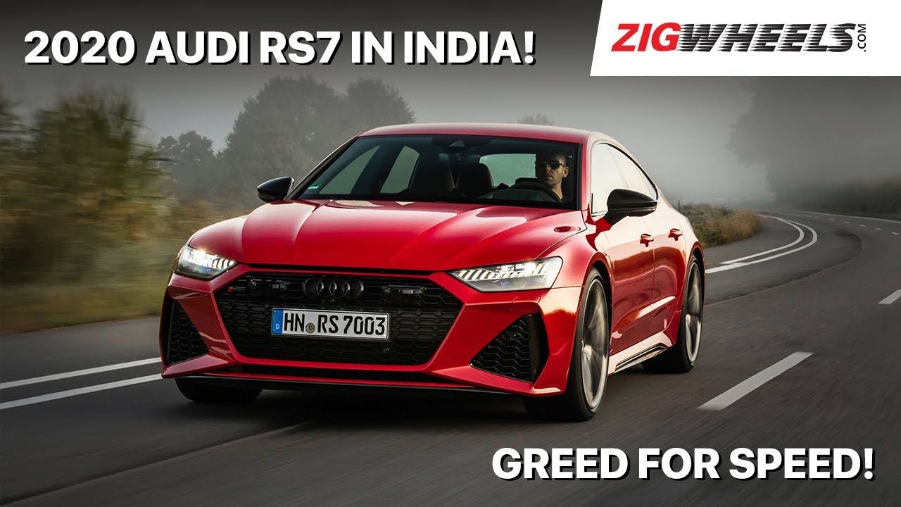 ZigFF: 2020 🏎️ Audi RS7 Launched In India | Red Riding Rocket! | Zigwheels.com