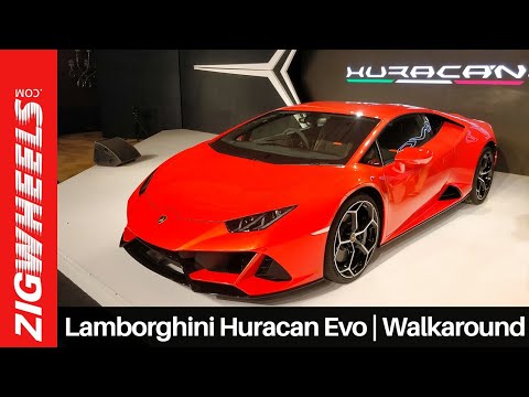 Lamborghini Huracan Evo Walkaround | Launched at Rs 3.73 Crore | ZigWheels.com