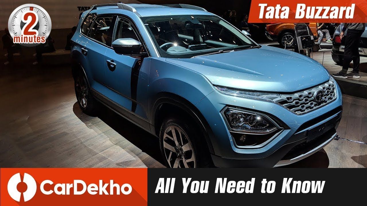 Tata Buzzard - Harrier 7-Seater | Expected Price, Looks, Features & Specs | #In2mins | CarDekho.com