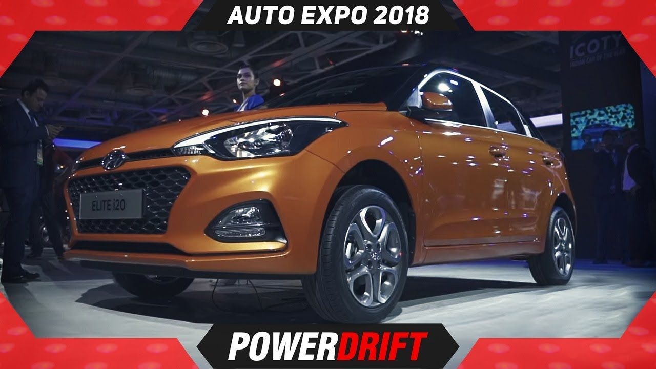 2018 Hyundai Elite i20 at Auto Expo : PowerDrift