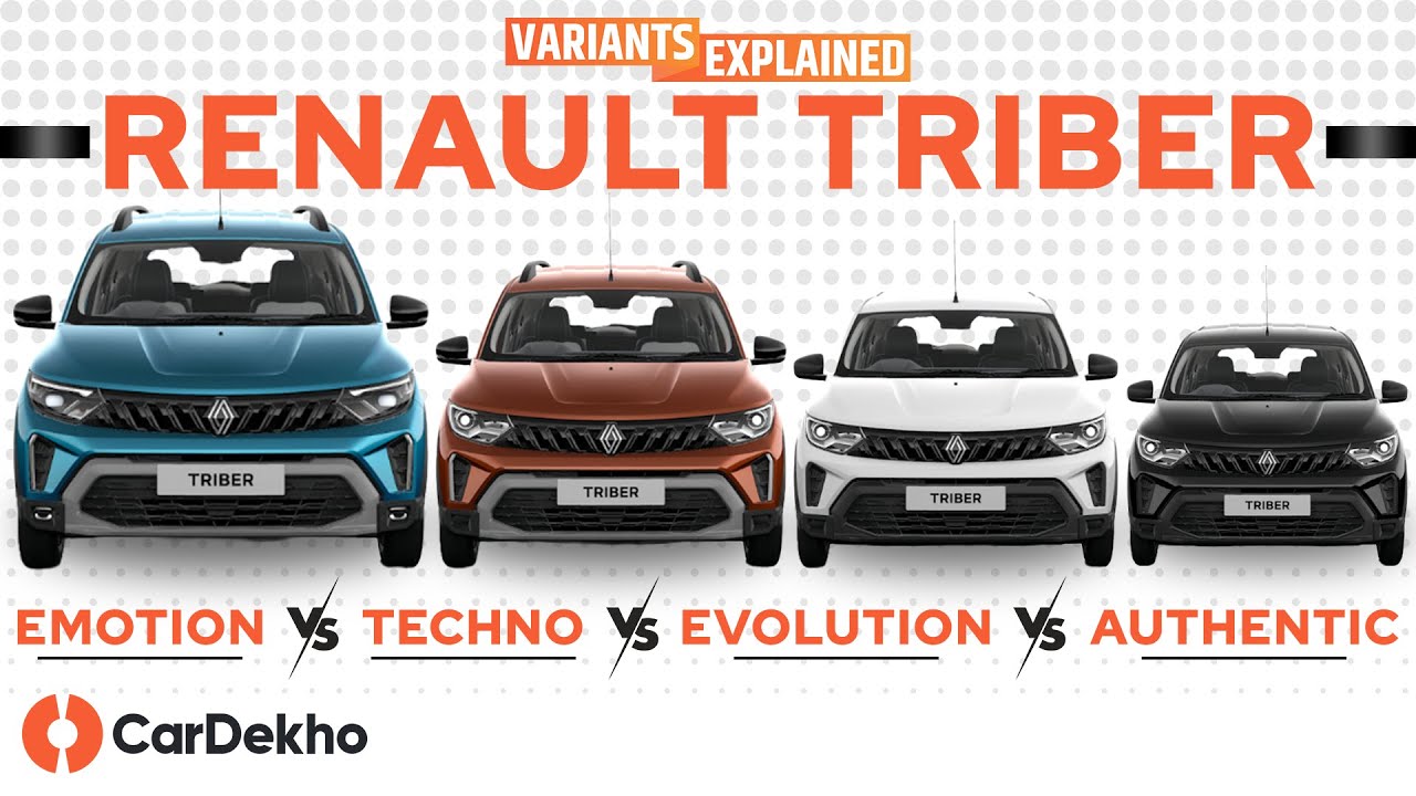 Renault Triber 2025 Variants Explained: 7-seater MPV Ka Best Variant Konsa?