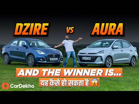 2023 Maruti Dzire Vs Hyundai Aura: Old Rivals, New Rivalry