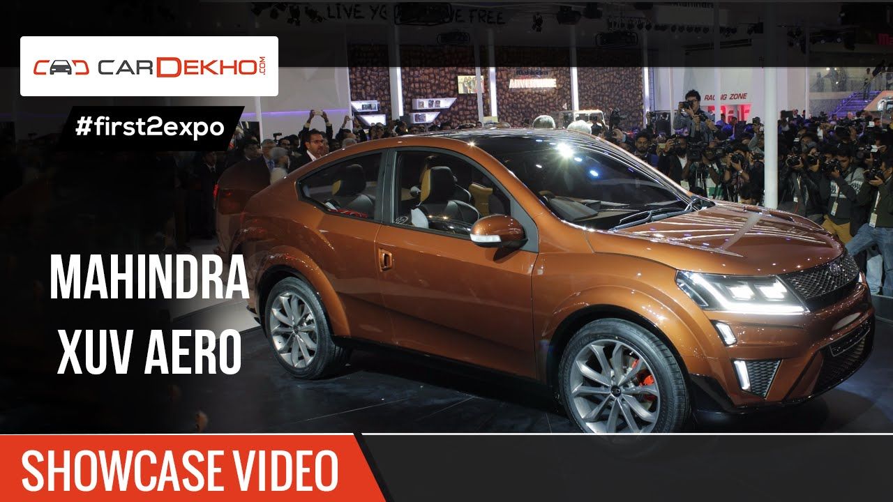 #first2expo | Mahindra XUV Aero Concept | Showcase Video | CarDekho@AutoExpo2016