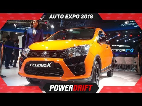 Maruti Celerio X @ Auto Expo 2018 : PowerDrift