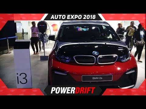BMW i3s @ Auto Expo 2018 : PowerDrift