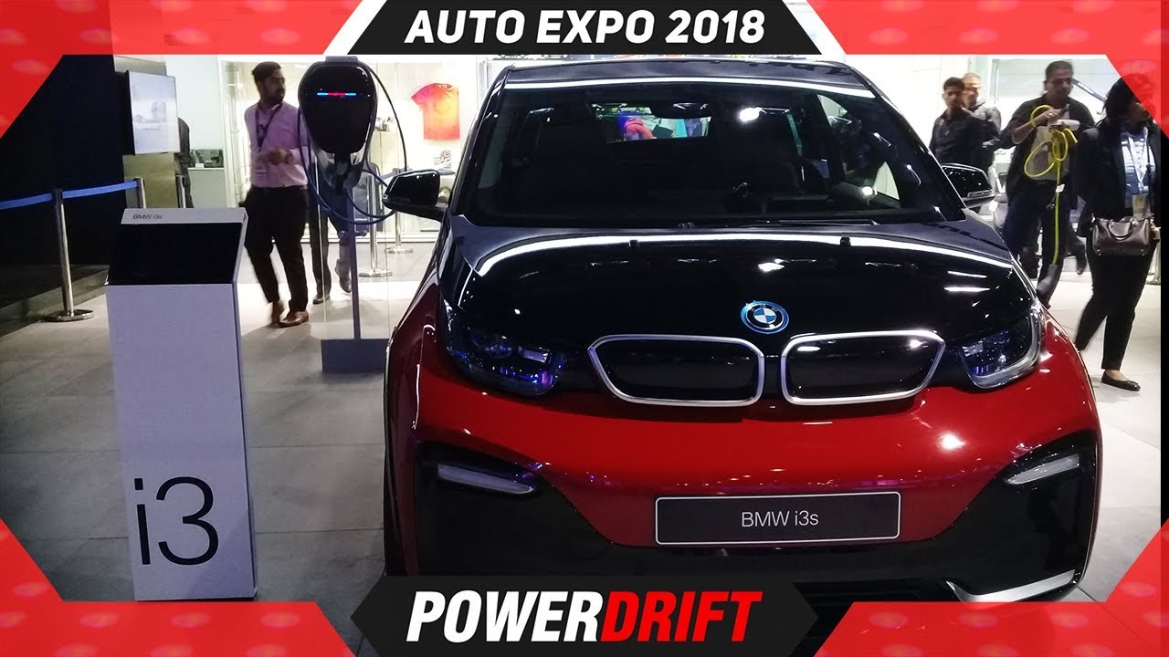 BMW i3s @ Auto Expo 2018 : PowerDrift