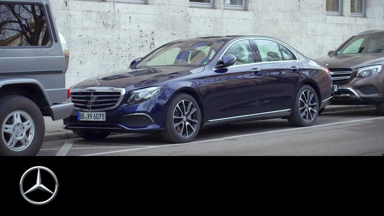 The Remote Parking Pilot in the new E-Class - Mercedes-Benz original