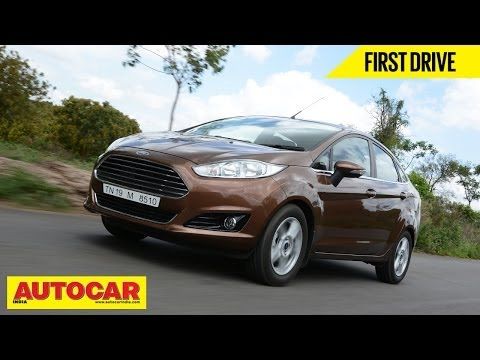 2014 Ford Fiesta Sedan Facelift | First Drive Video Review
