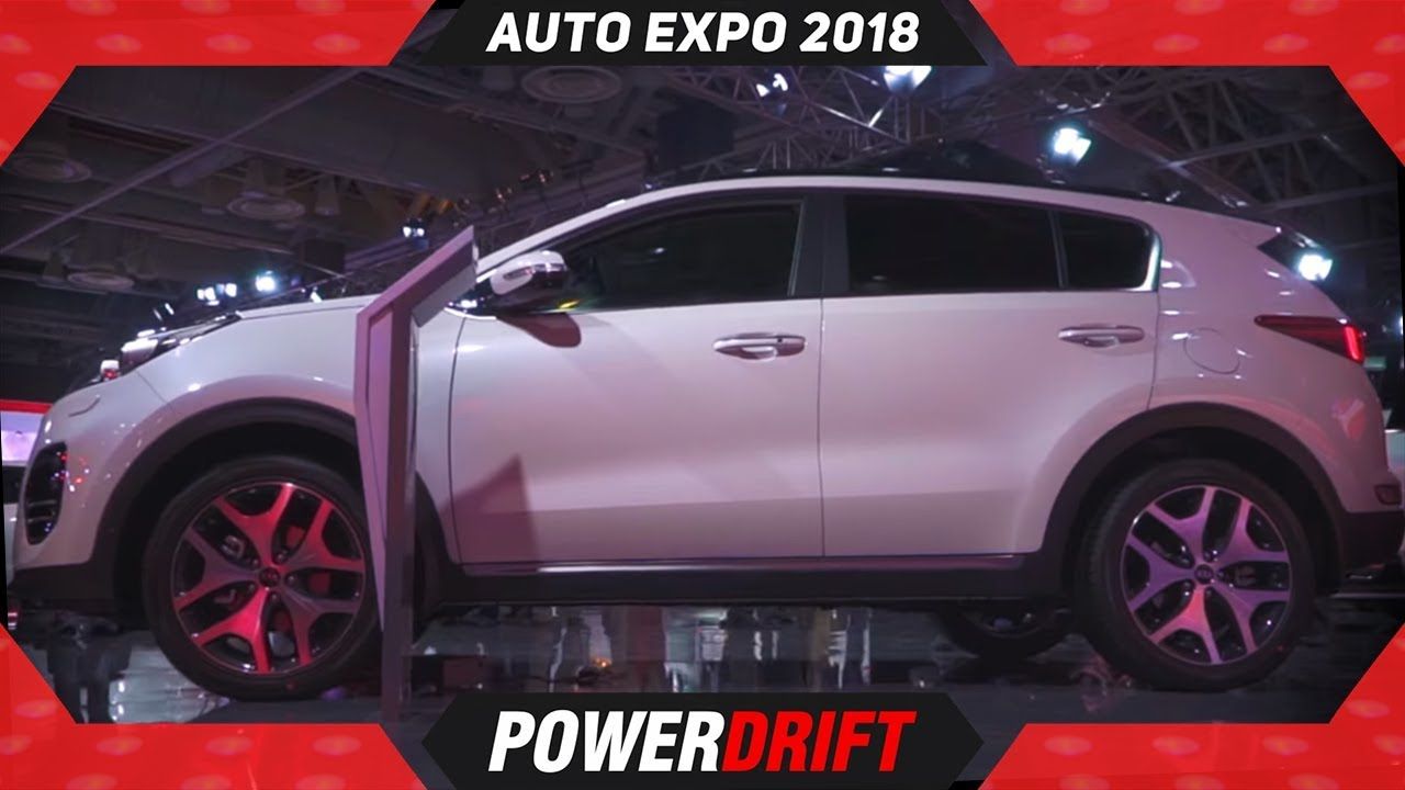 Kia Sportage @ Auto Expo 2018 : PowerDrift