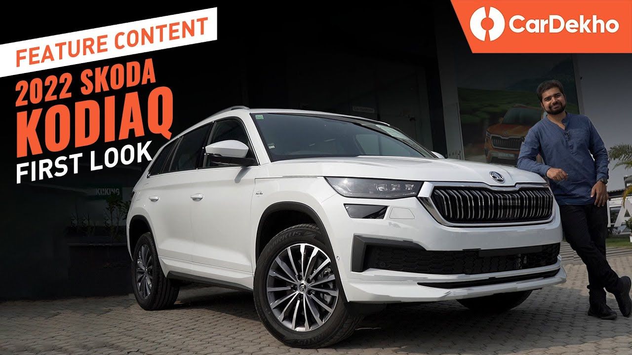 SKODA KODIAQ Facelift First Look | Feature Content