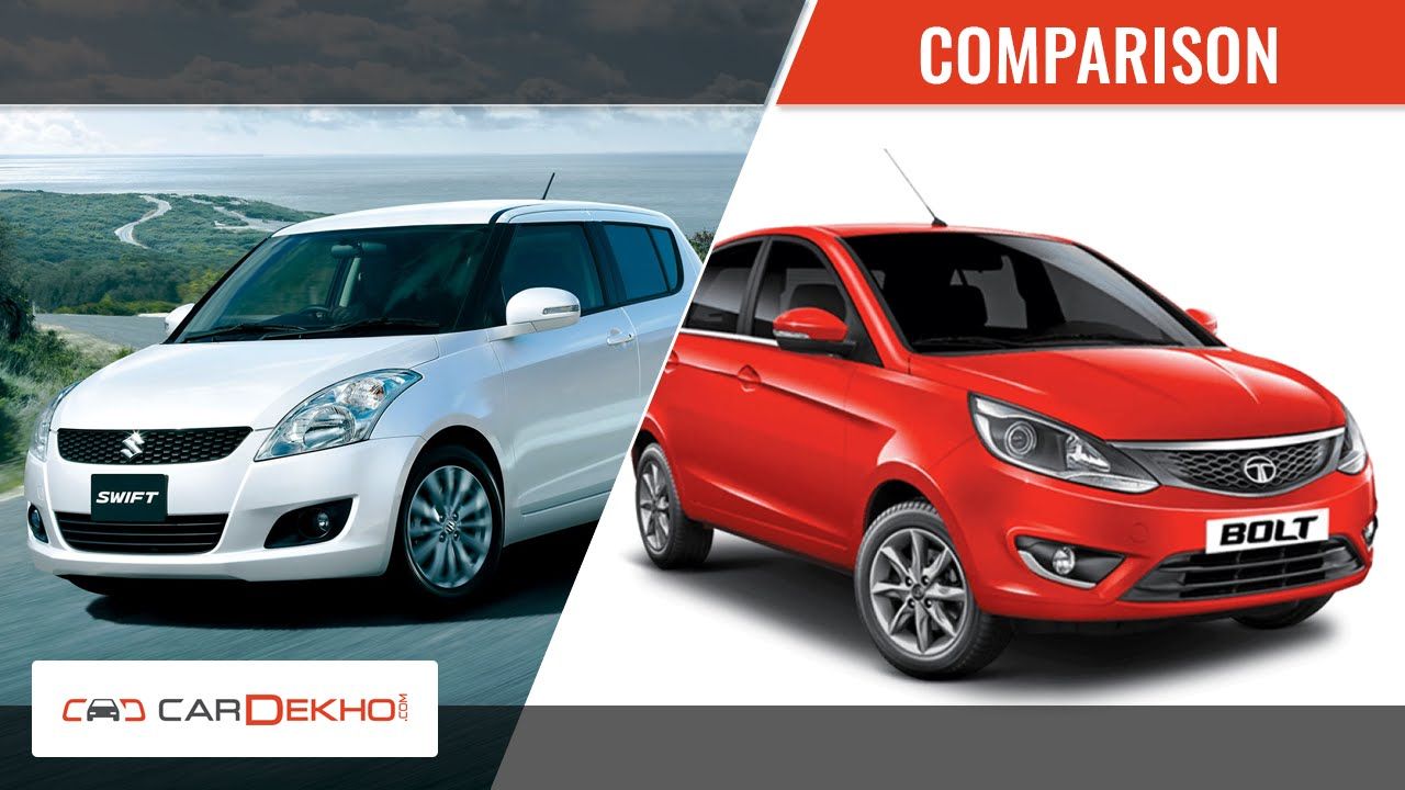 Maruti Swift vs Tata Bolt | Video Comparison Tata Videoes