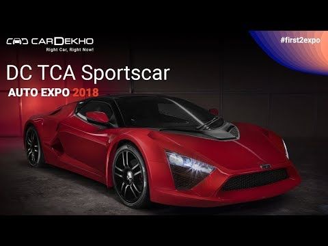 DC TCA Sportscar at Auto Expo 2018 | DC TCA and Modified Thar Hammer
