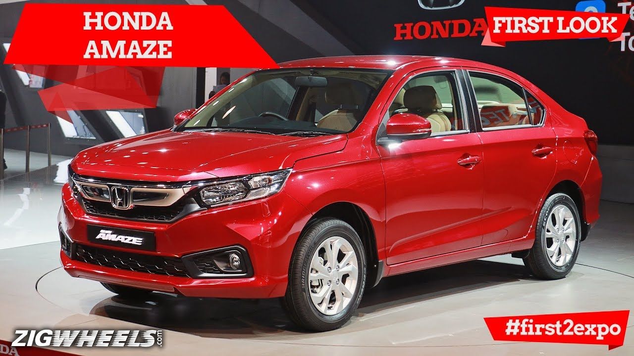 Honda Amaze | First Look | Auto Expo 2018 | ZigWheels.com