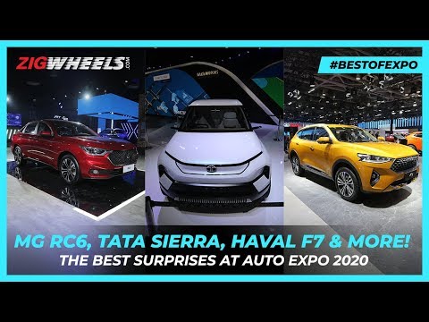 MG RC6, Tata Sierra, Haval F7, Renault Duster & More! | Auto Expo 2020 Surprises | ZigWheels.com