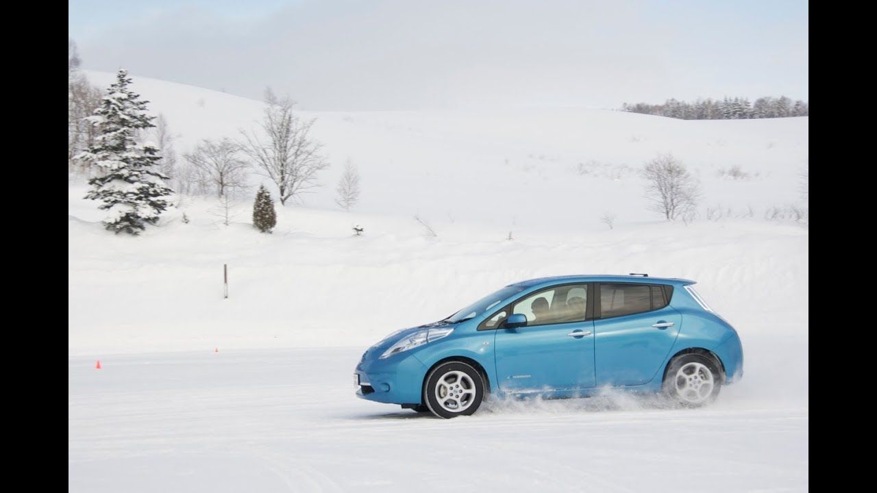 Nissan LEAF Wintry Test