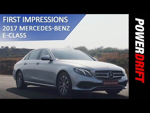 Mercedes Benz E-Class (2017) : Whats new? : PowerDrift