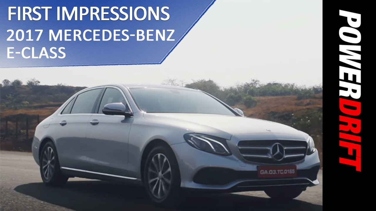 Mercedes Benz E-Class (2017) : Whats new? : PowerDrift