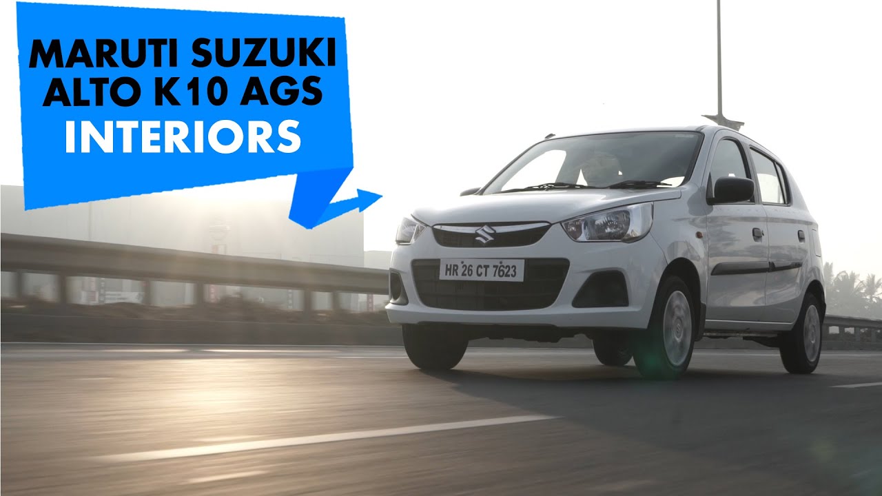 Maruti Alto K10 AGS Interior : PowerDrift