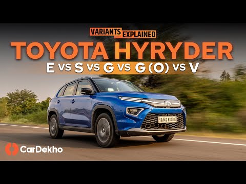 2025 Toyota Hyryder Variants Explained: Hybrid or Non-Hybrid?