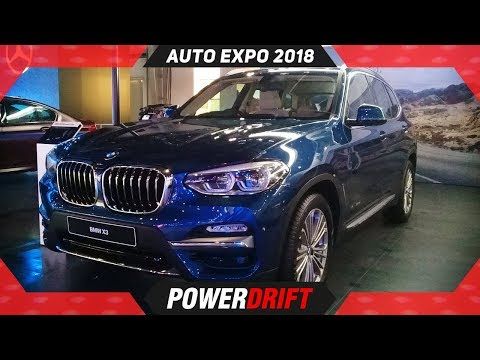 BMW X3 @ Auto Expo 2018 : PowerDrift