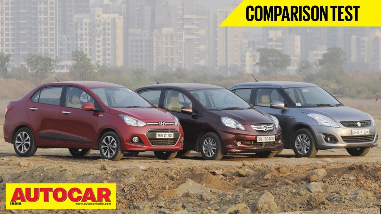Hyundai Xcent Vs Honda Amaze Vs Maruti Dzire | Comparison Test