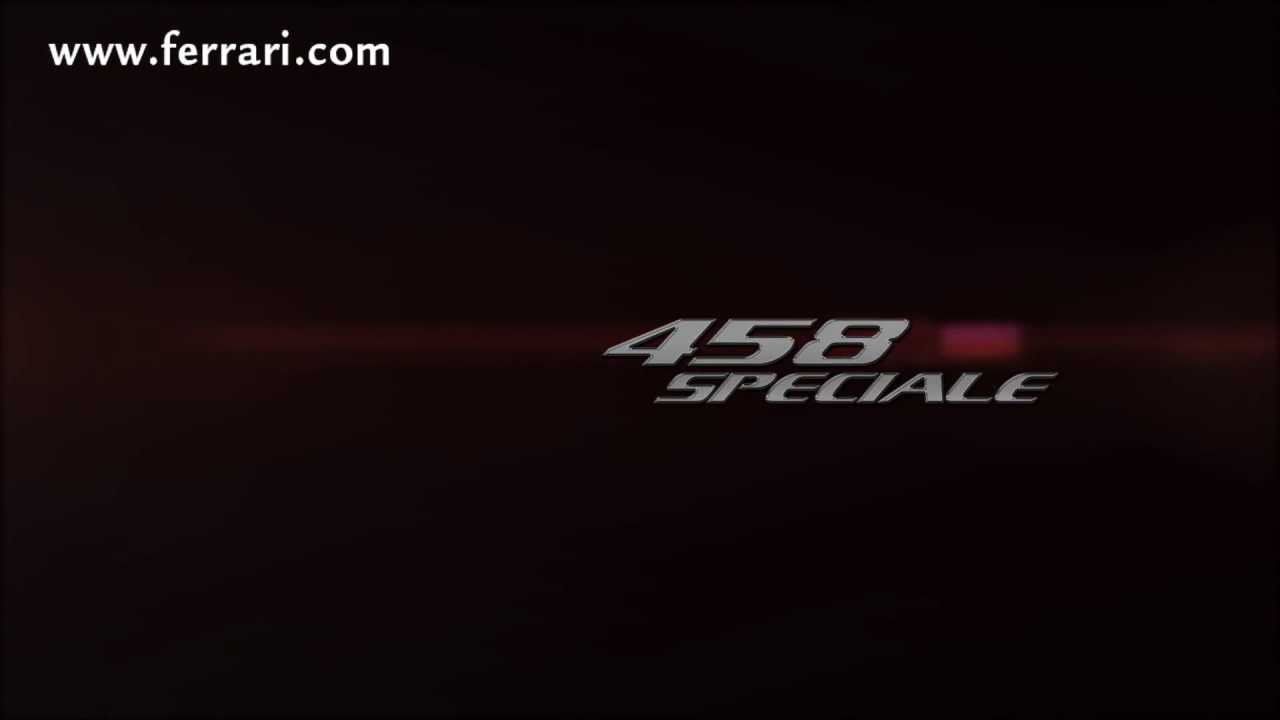 Ferrari 458 Speciale preview