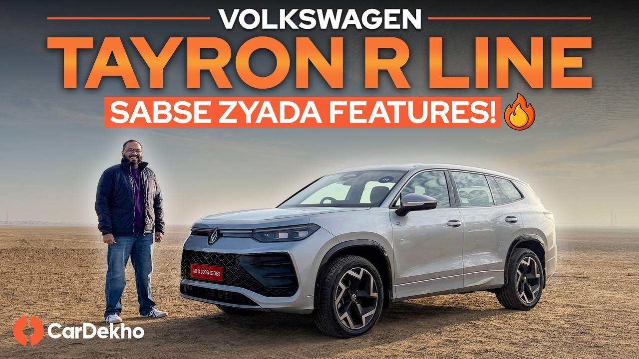 Volkswagen Tayron India Review in Hindi | Luxury bhi, Mazzedaar bhi!
