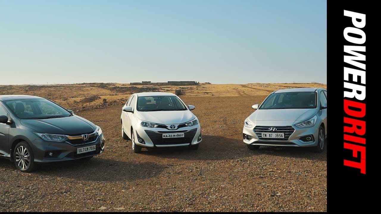 Toyota Yaris vs Honda City vs Hyundai Verna : Which ones the smarter choice? - PowerDrift