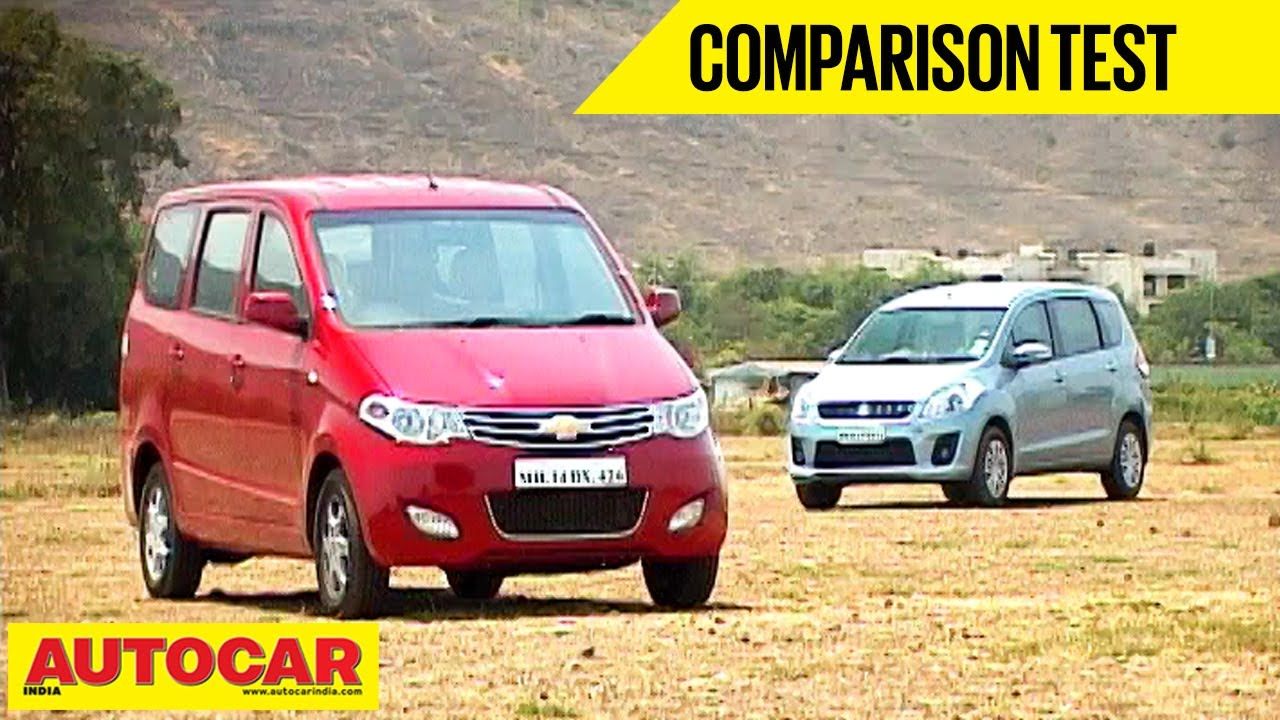 Chevrolet Enjoy Vs Maruti Ertiga | Comparo - Chevrolet Videos