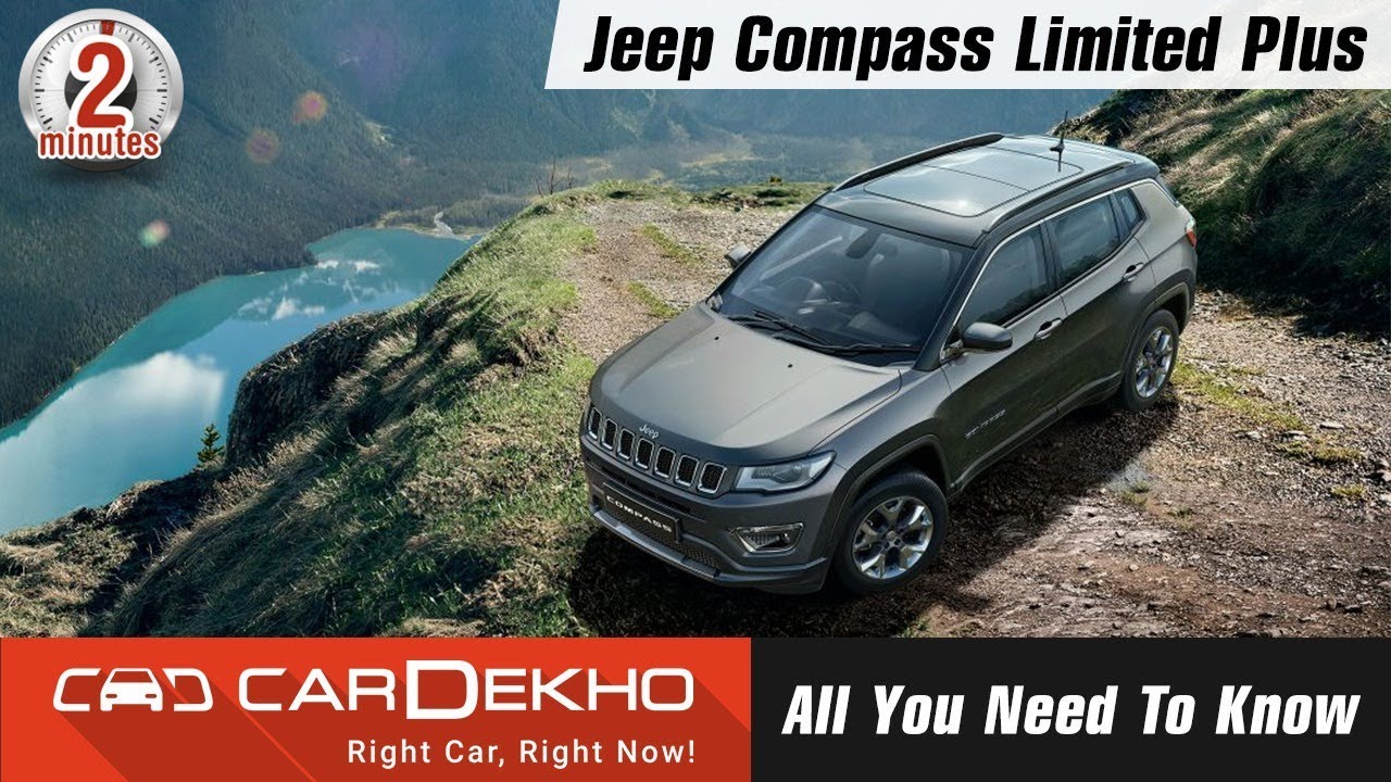Jeep Compass Limited Plus | Sunroof, New Touchscreen, 18" Alloys - Price and More! #In2Mins
