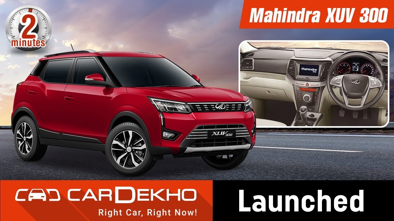 Mahindra XUV300 Launched; Price Starts At Rs 7.9 Lakh | #In2Mins