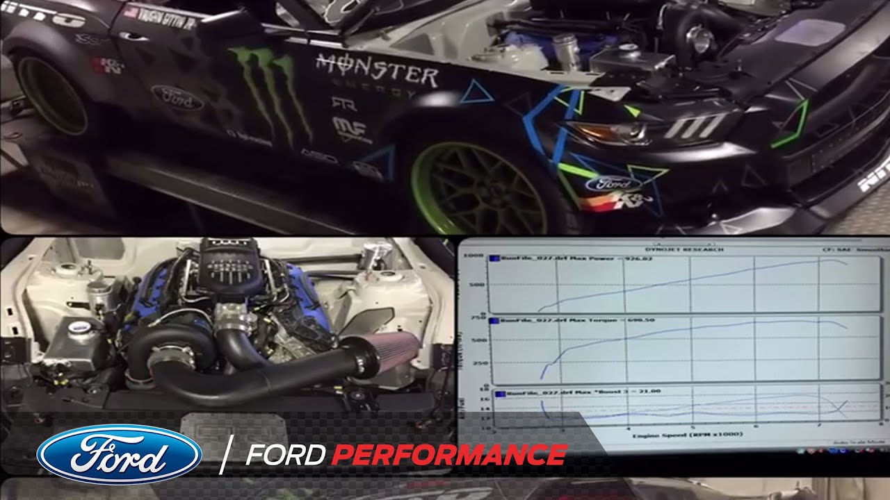 Ford Mustang RTR Engine Test