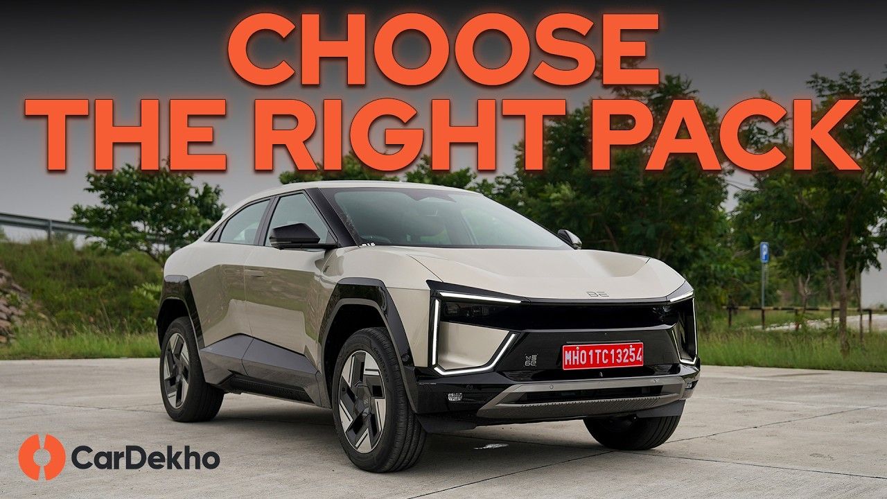 Mahindra BE6 Variants Explained: Pack 1 vs Pack 2 vs Pack 3