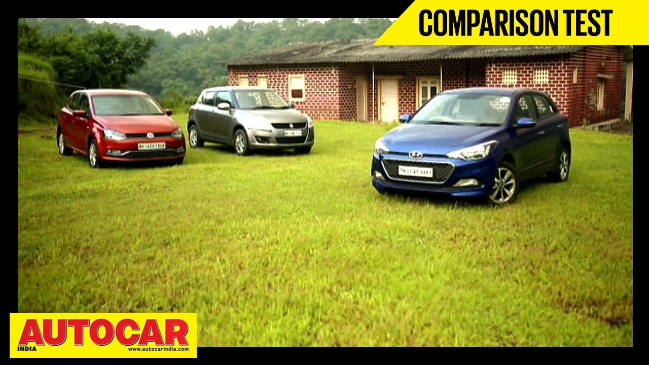 Hyundai Elite i20 VS Maruti Suzuki Swift VS Volkwsagen Polo | Comparison Test