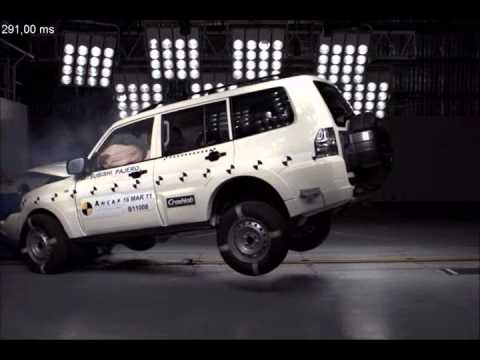 Mitsubishi Pajero 2011 Crash Test
