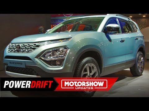Tata Buzzard : The 7 seater Harrier : Geneva International Motor Show : PowerDrift