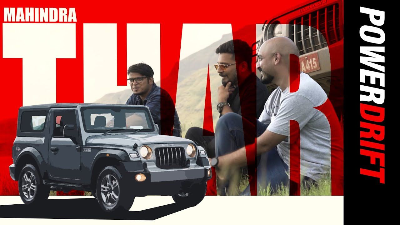 Mahindra Thar | Three Guys Walk Into A Thar… | PowerDrift